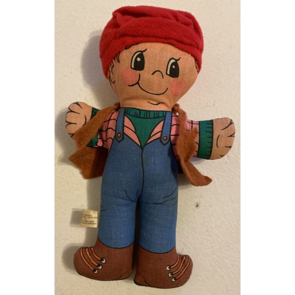 Fuller Brush Co 1962 THUMBSY Santa Claus Christmas Sprite Doll 8”